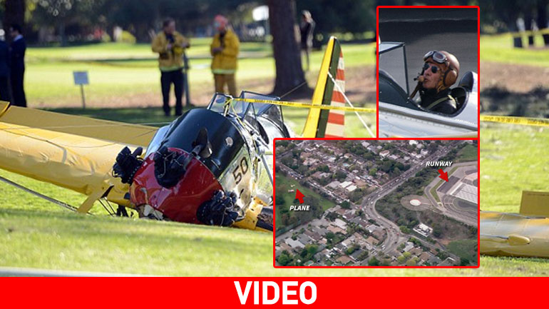 Χάρισον Φορντ προς πύργο ελέγχου: «Έχω βλάβη στον κινητήρα» Χάρισον Φορντ προς πύργο ελέγχου: «Έχω βλάβη στον κινητήρα»